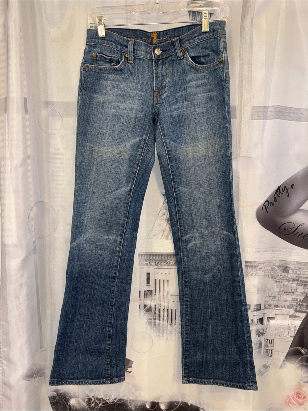 Women’s Classic Mid-Rise Bootcut Jeans - Blue